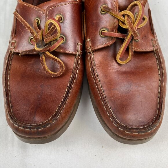 Gonzalez Hand Made Men's Brown Shoes/Loafers Sz 9 SKU 4711 - Picture 7 of 7